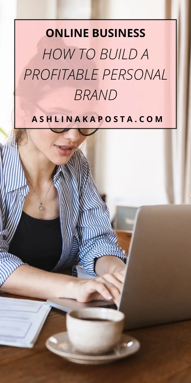 HOW TO BUILD A PROFITABLE PERSONAL BRAND