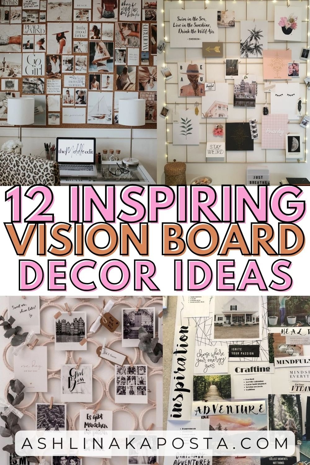 2024 Vision Board Words Clip Art: An Extensive Collection of Quotes &  Affirmations for Personal Growth, Goal Setting, and Manifestation, to  designing