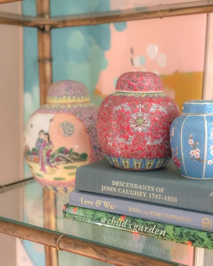 chinoiserie ginger jars palm beach style
