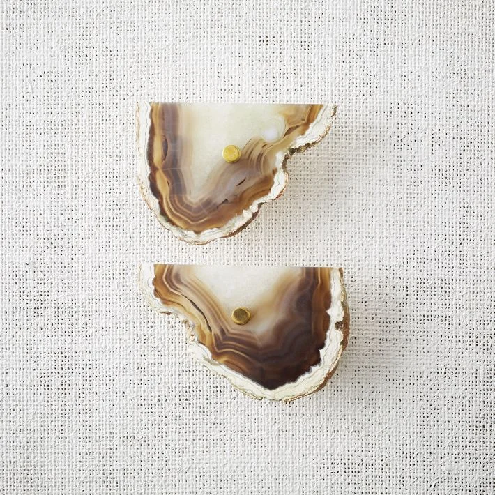 accessory obsession agate drawer pulls — The Decorista