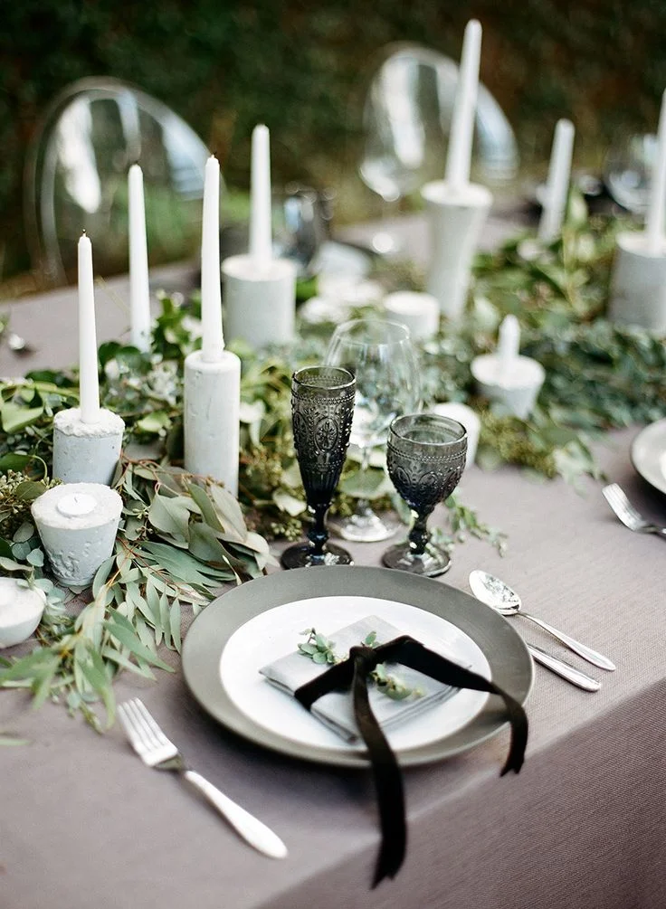 fork + flower