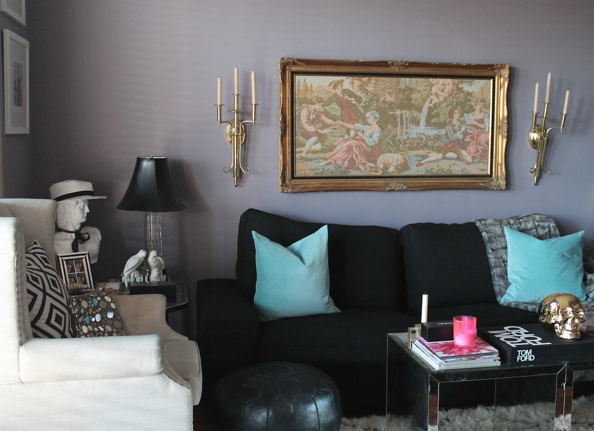 The Decorista living room