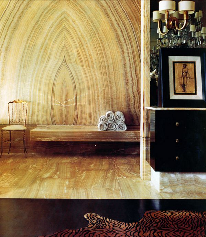 Kelly Wearstler marble bath