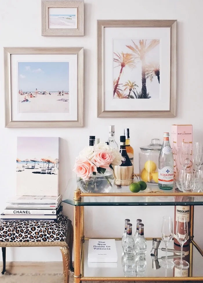 52 HQ Images Decorating A Bar Cart : Bar Cart Blog Ashlina Kaposta