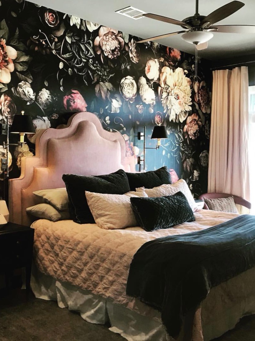 Fancy favorites: 6 rooms with floral wallpaper that will knock your socks  off — ASHLINA KAPOSTA