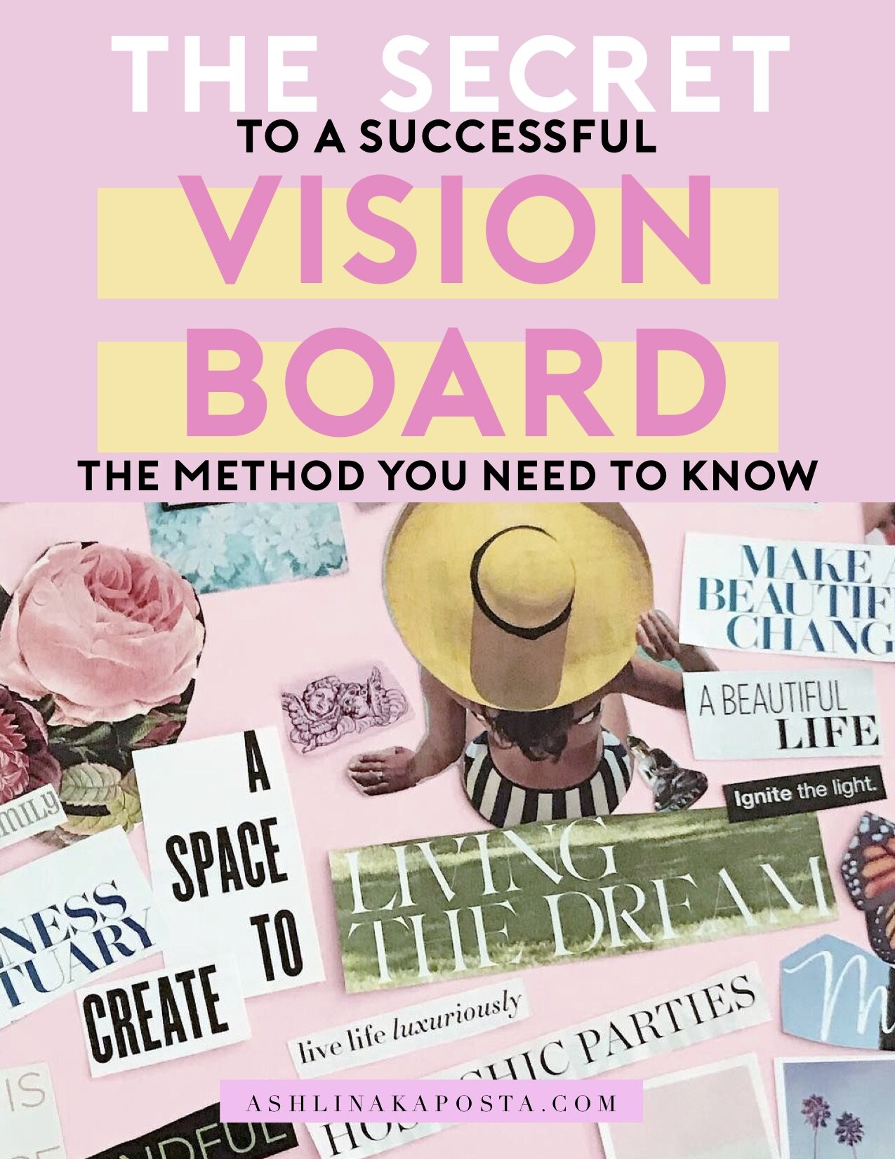 VISION BOARD BLISS — ASHLINA KAPOSTA