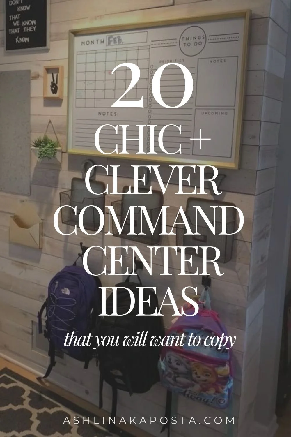 20 CHIC HOME COMMAND CENTER IDEAS THAT WILL TAKE YOU FROM OVERWHELMED TO ORGANIZED