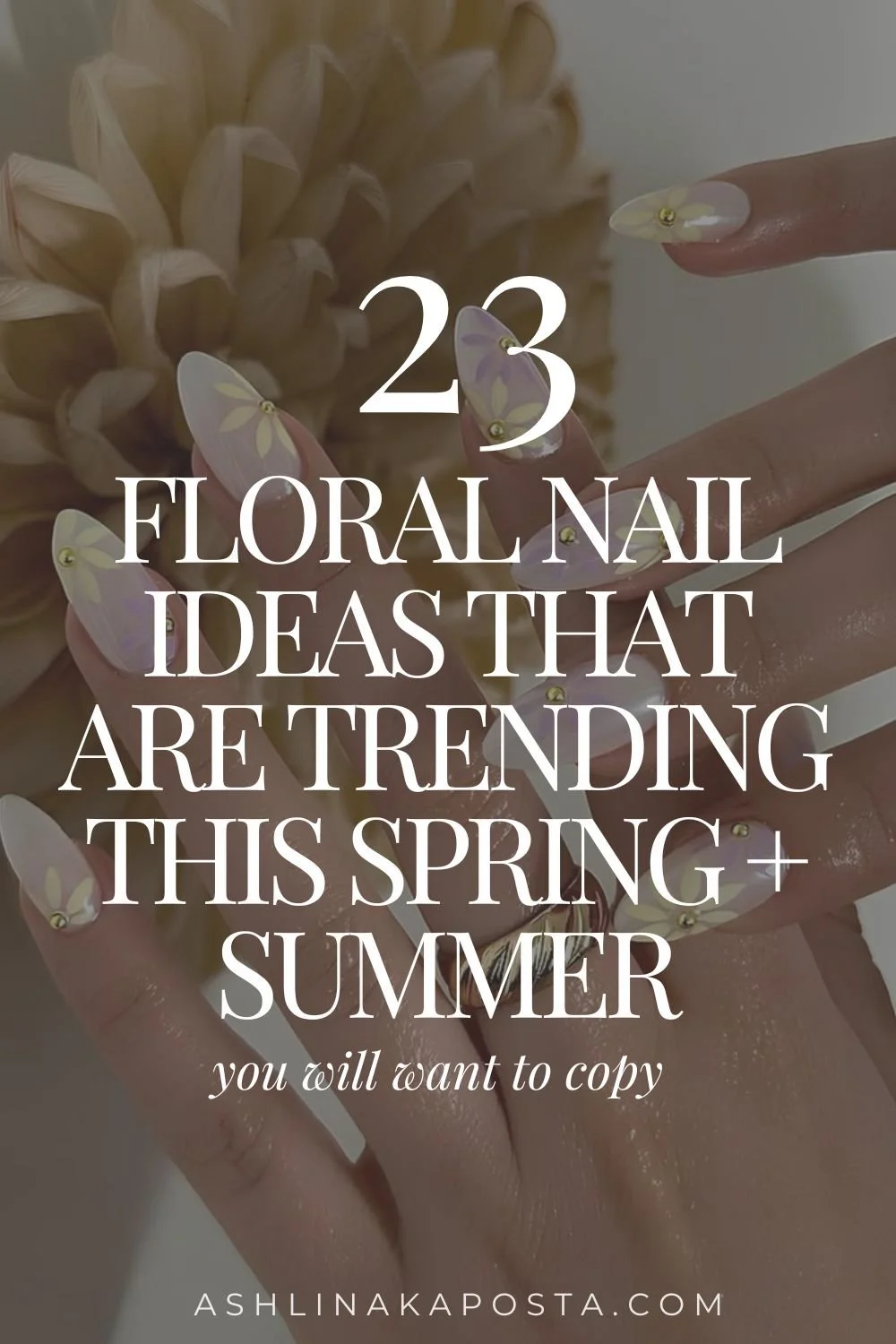 23+ Floral Nail Ideas That Are Trending for Spring &amp; Summer 2026
