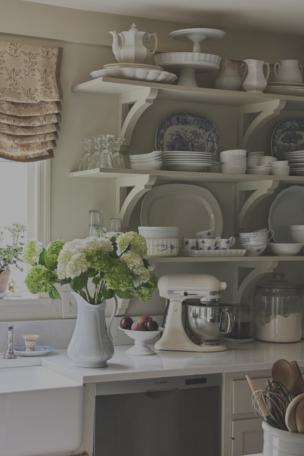 How to Style Open Kitchen Shelving (and Glass Cabinets) for a Beautiful, Clutter-Free Look