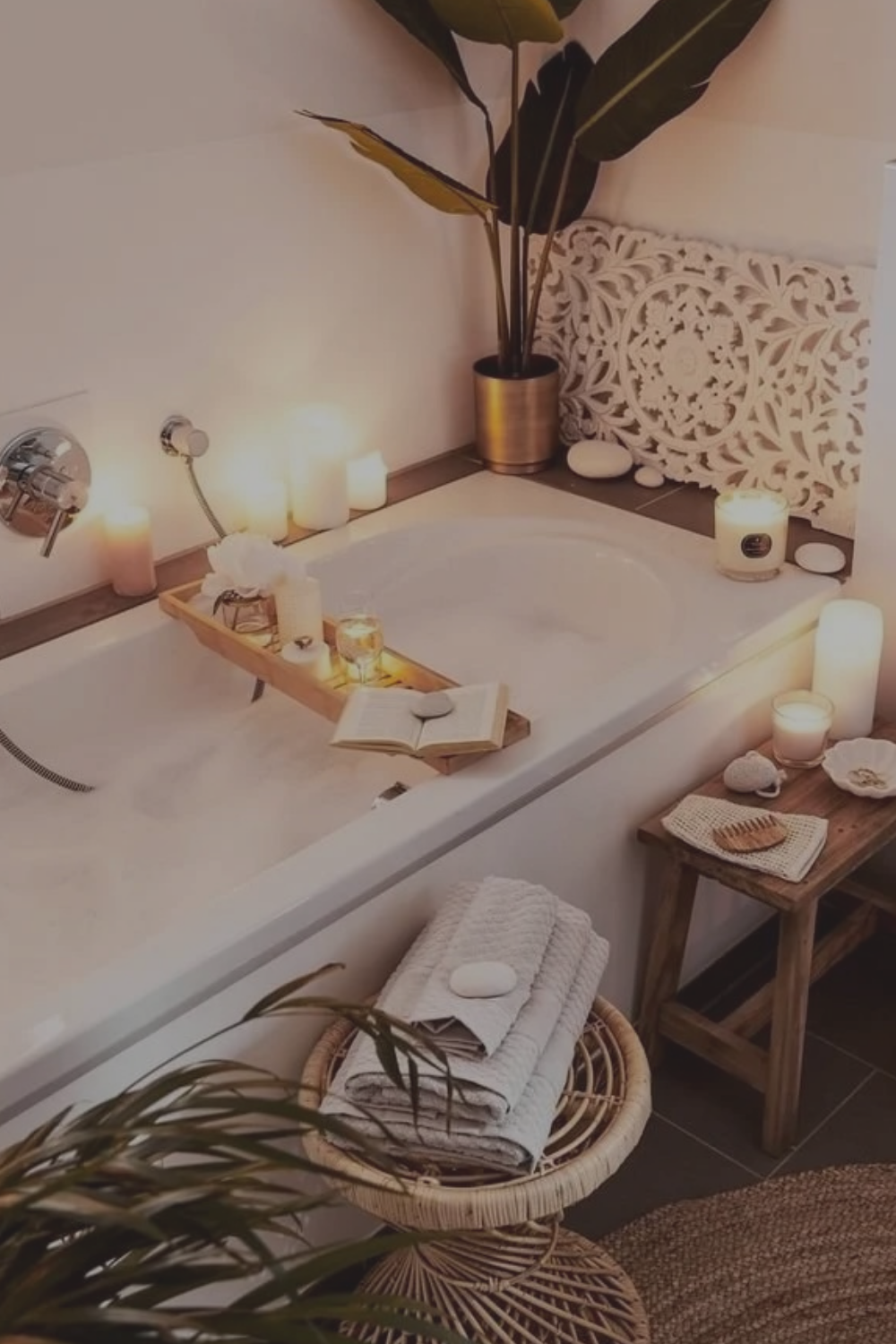 16+ cozy and glam bathroom tray decor ideas for your next at home spa day