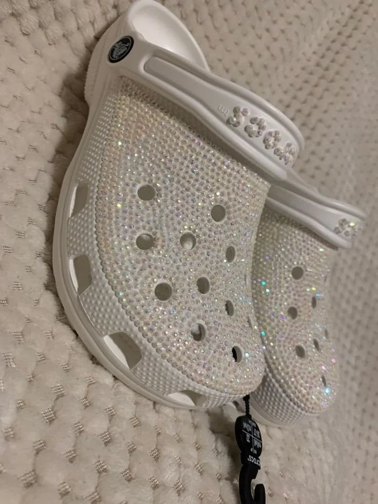 bedazzled crocs