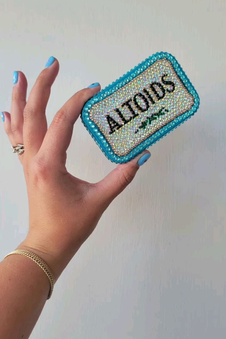 bedazzled altoids tin