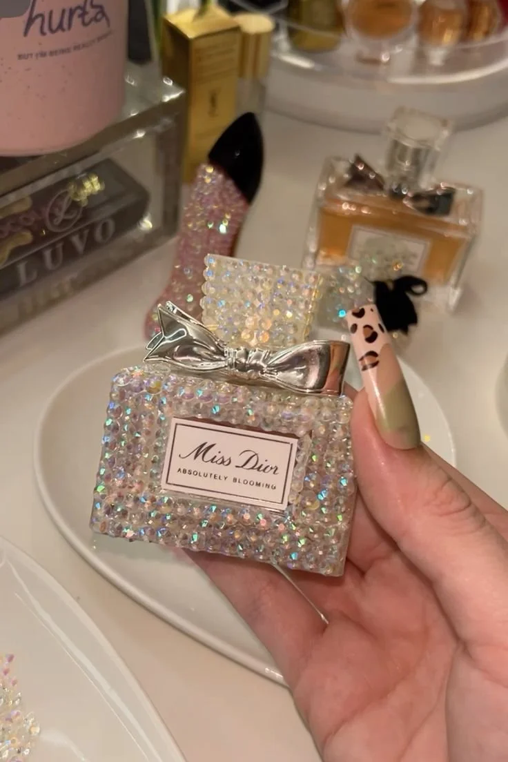 Miss Dior perfume bedazzle