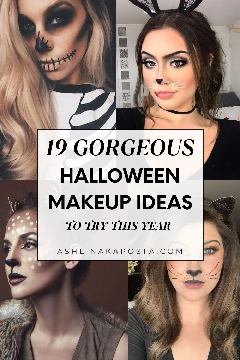 Super Easy Halloween Makeup Ideas Easy to Try at Home