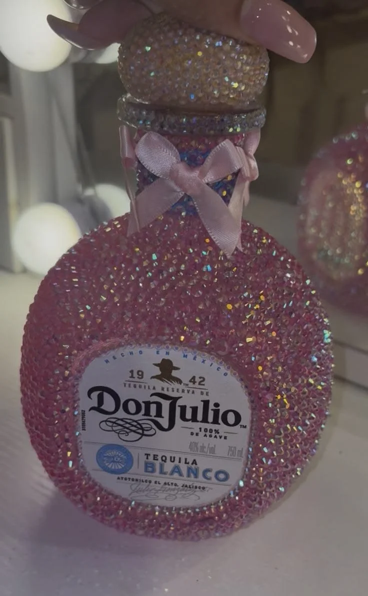 pink don julio bedazzled