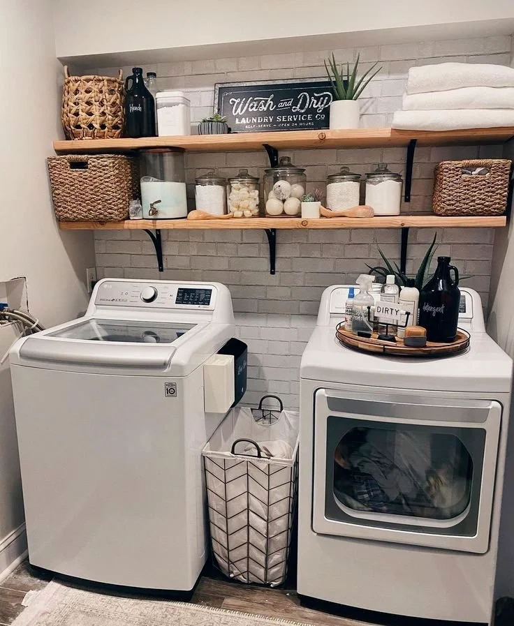 20+ Genius Small Laundry Room Decor & Organization Ideas