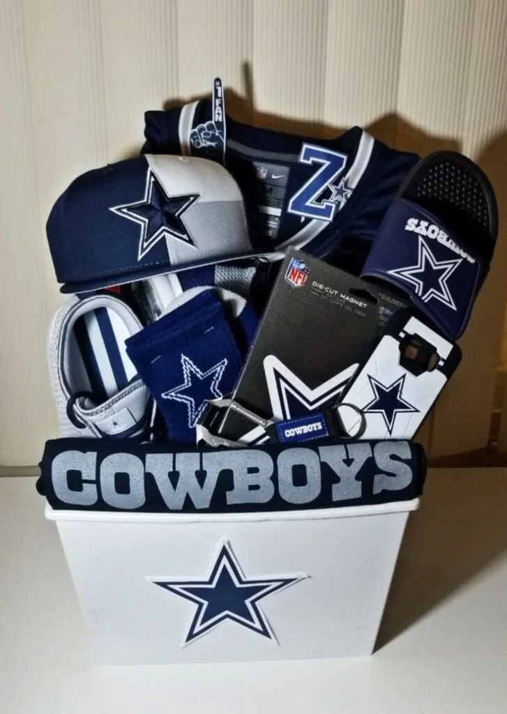 dallas cowboys gift basket