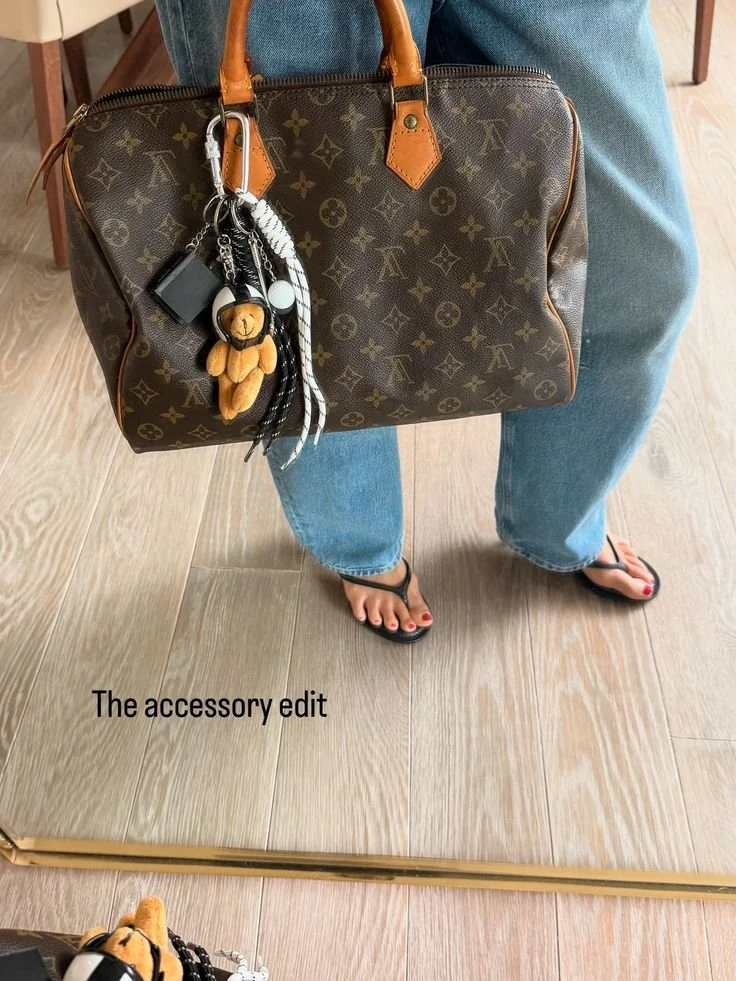 louis vuitton bag charm ideas