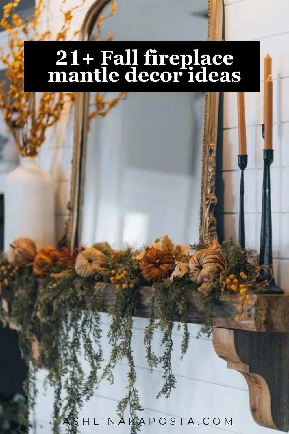 21+ fall fireplace mantle decorating ideas.jpg