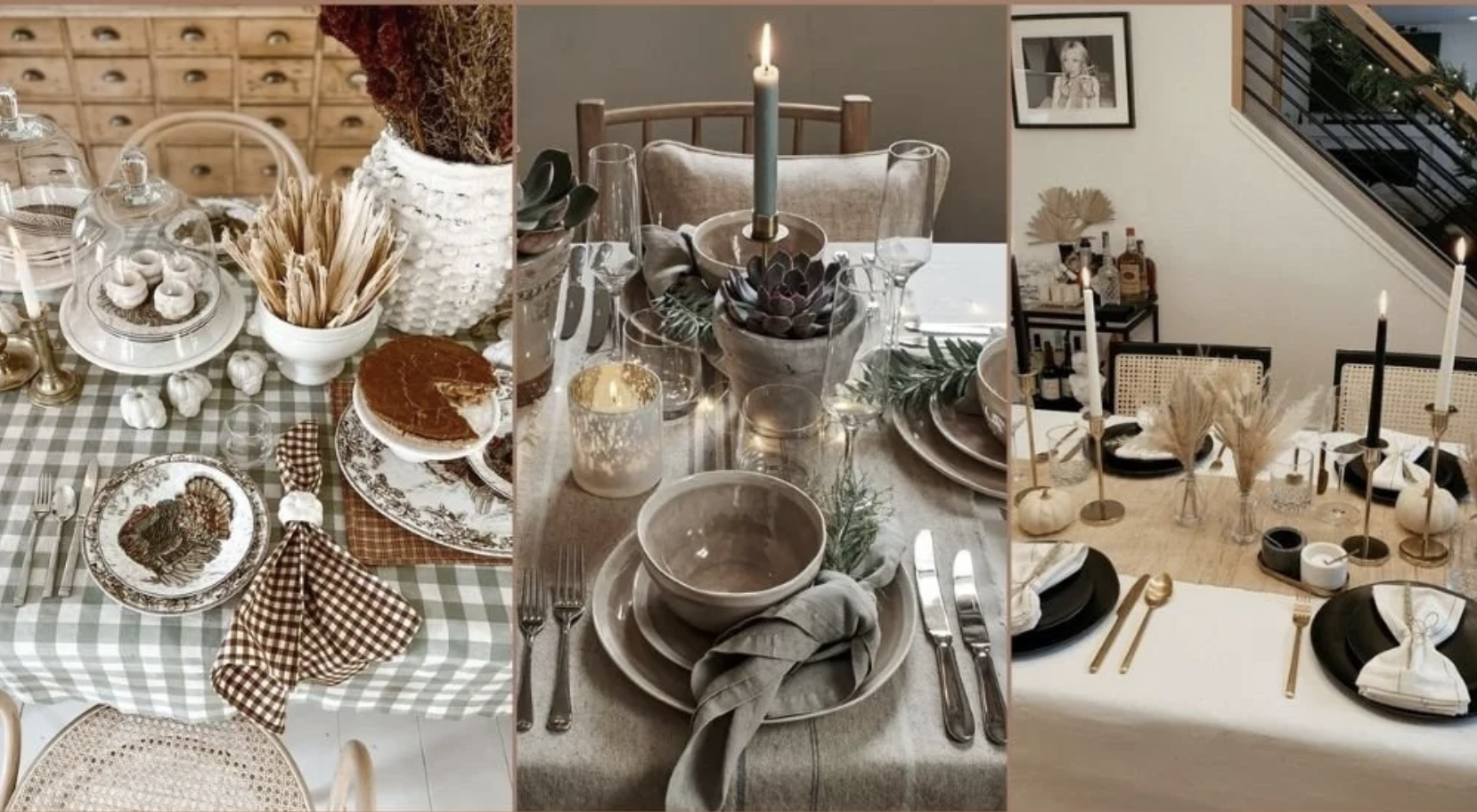 thanksgiving table setting ideas