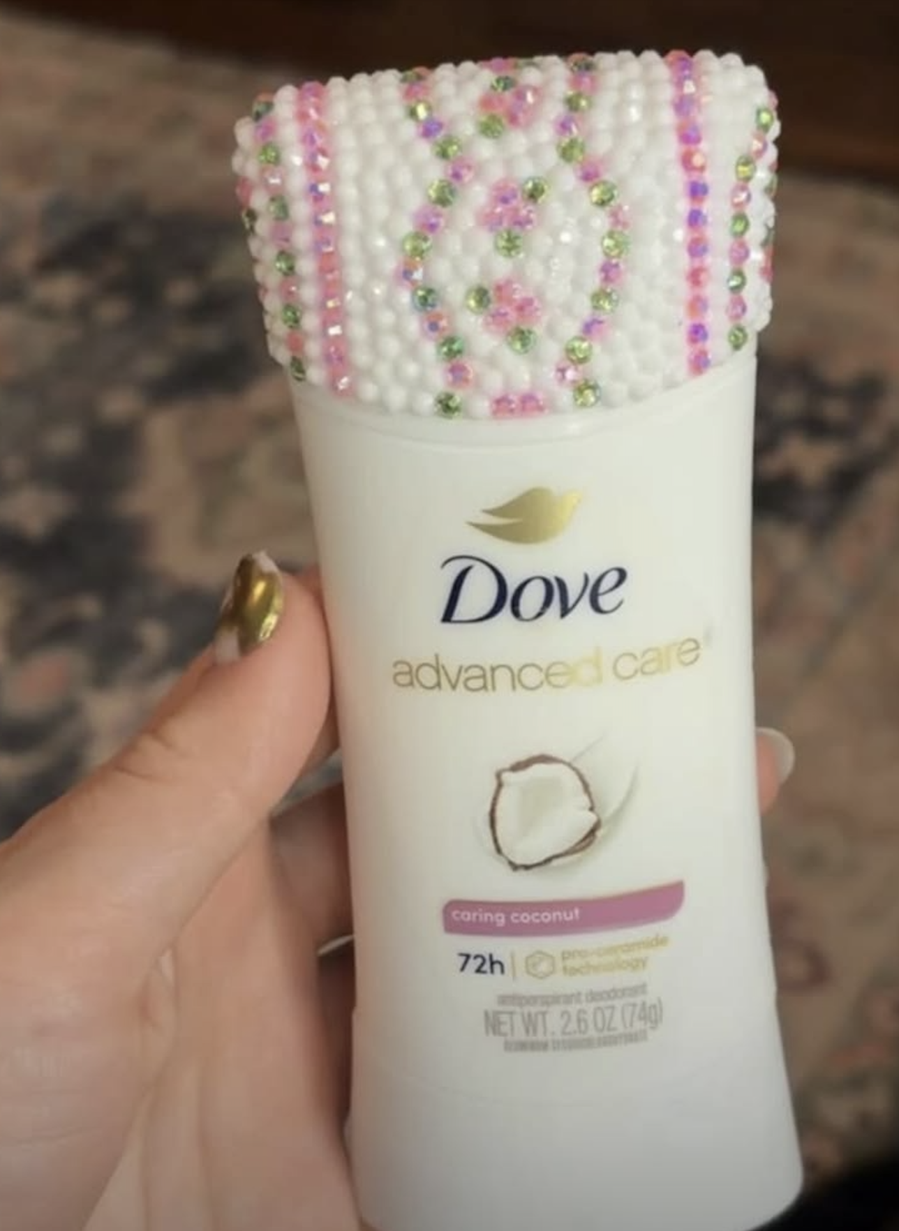 deodorant cap