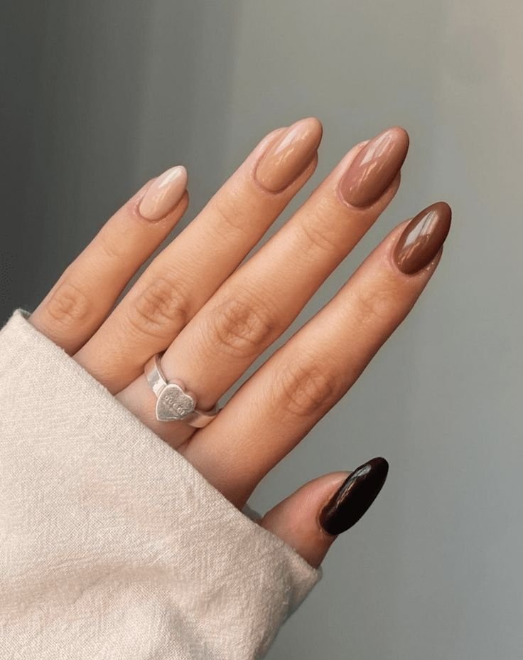 77 Fall Nail Colors to Inspire You in 2024 | Fall manicure, Nail colors, Fall  nail colors
