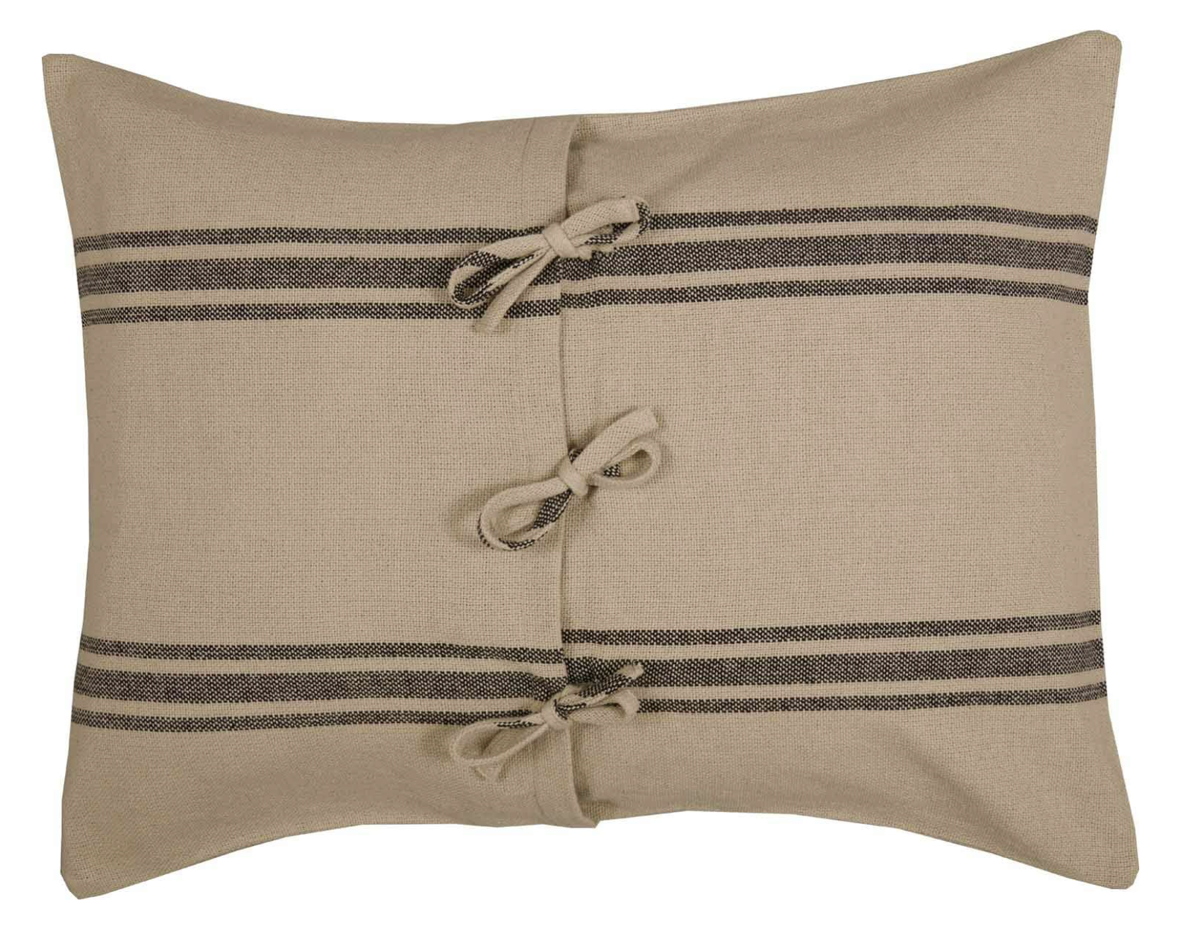 striped french linen pillows