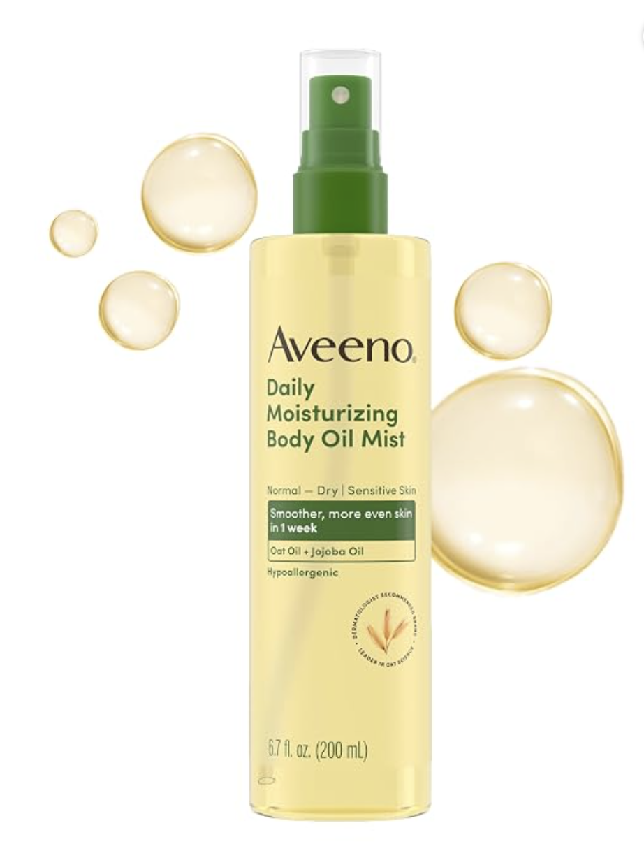 aveeno body oil