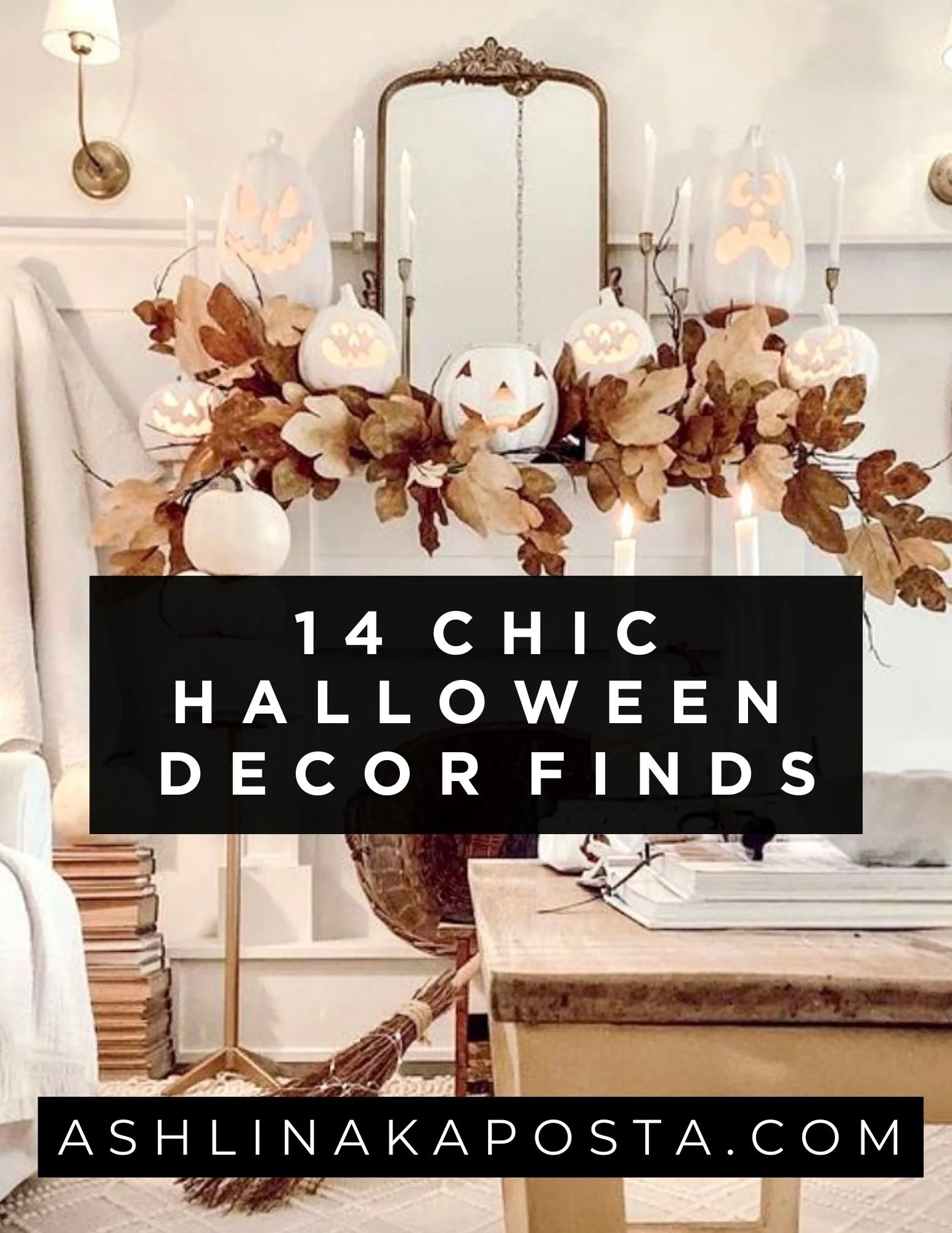 14 Chic & Not Cheesy Halloween Decor Finds from HomeGoods that you can buy online — ASHLINA KAPOSTA
