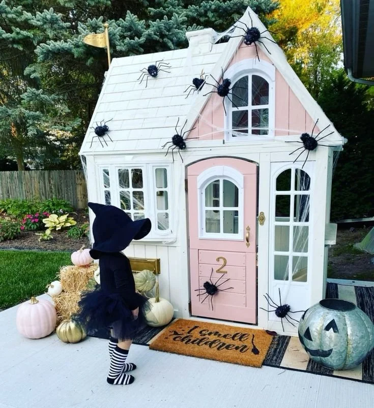 21+ ADORABLE KIDS HALLOWEEN OUTDOOR PLAYHOUSE DECOR IDEAS — ASHLINA KAPOSTA