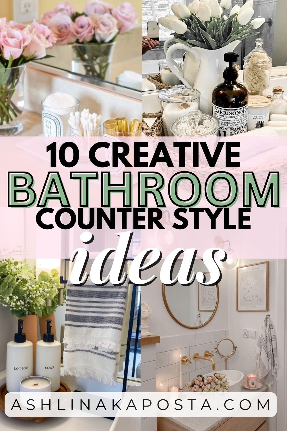 The Ultimate Guide to Decorating Your Bathroom Counter