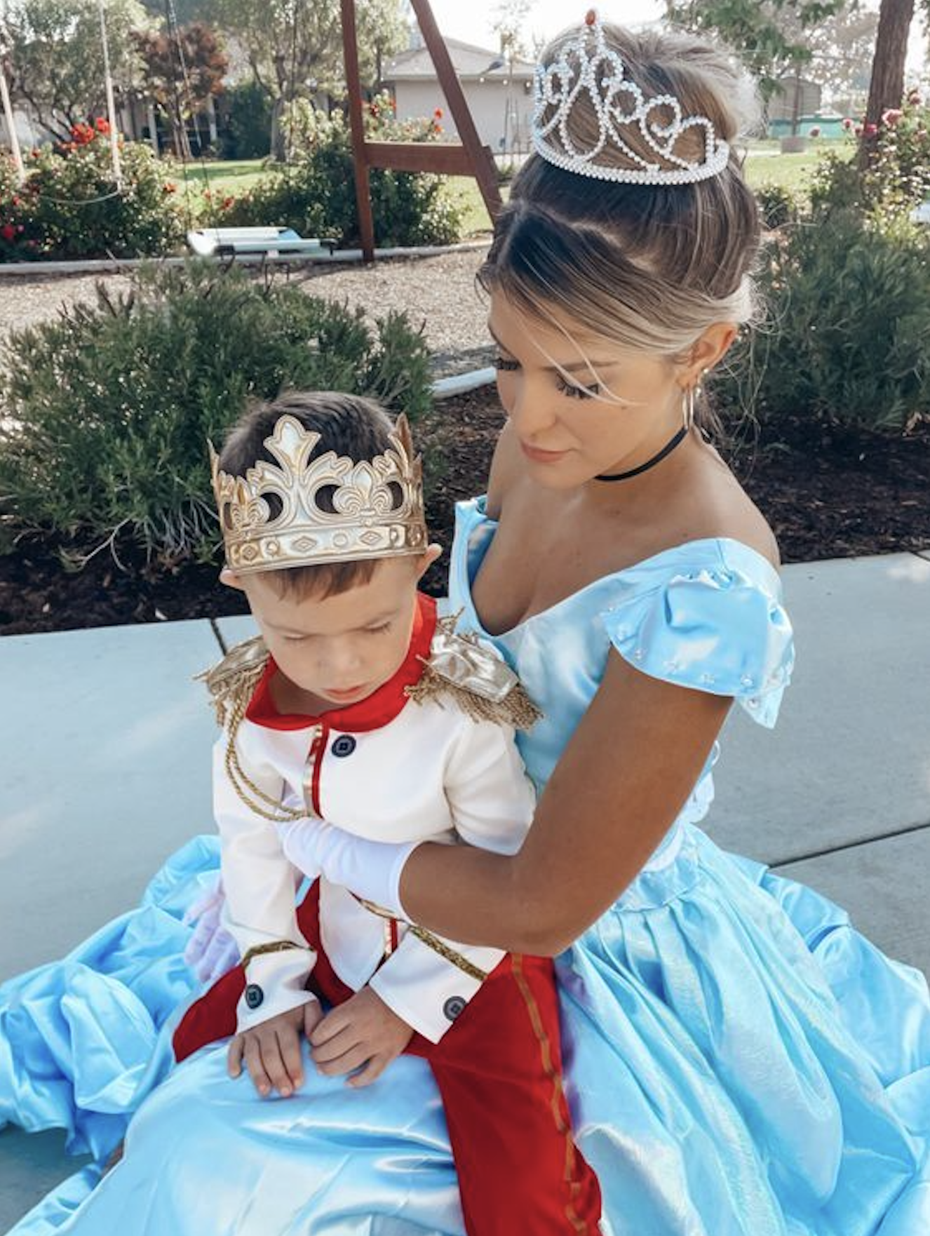 cinderella and prince charming mother and son halloween costume