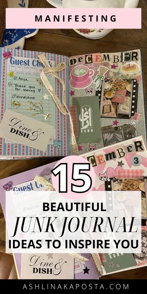 How to Start a Junk Journal: A Step-by-Step Guide + 15 Inspiring Page ...