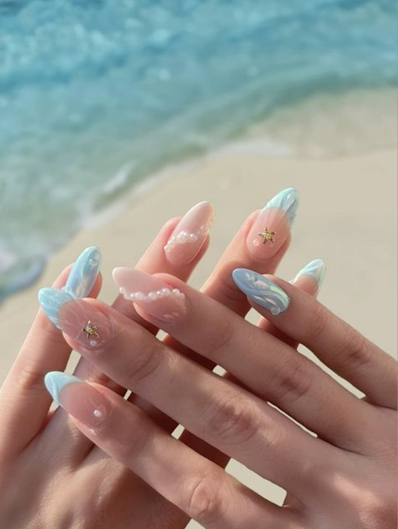 beach nails