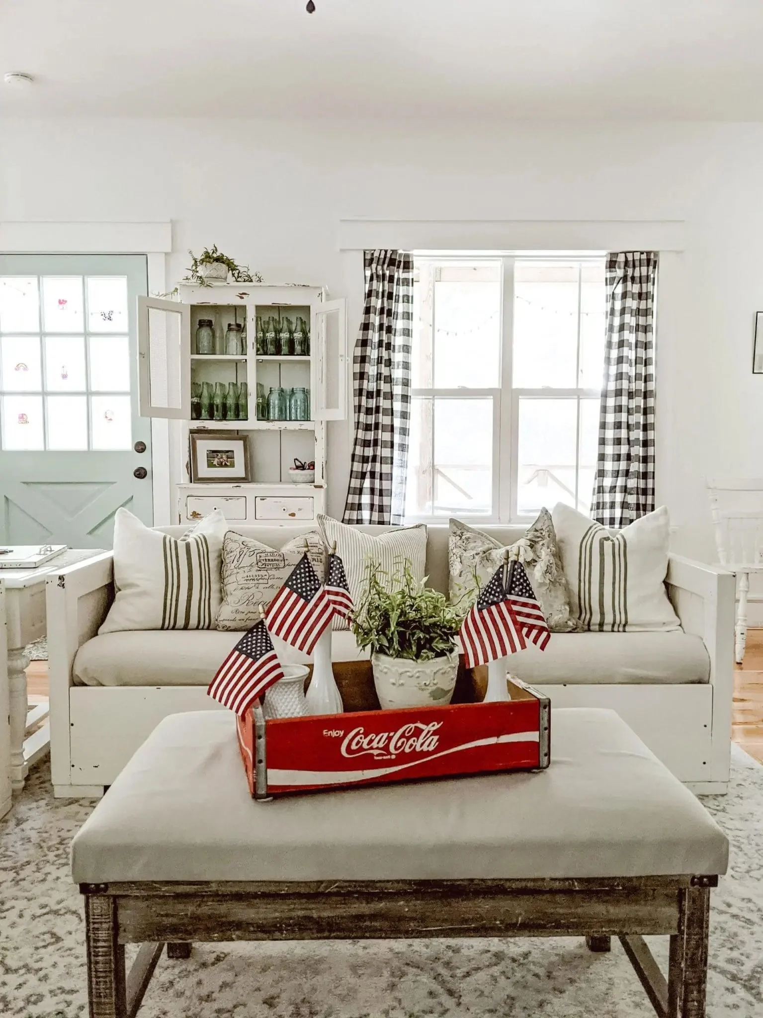 coca cola fourth of july decor