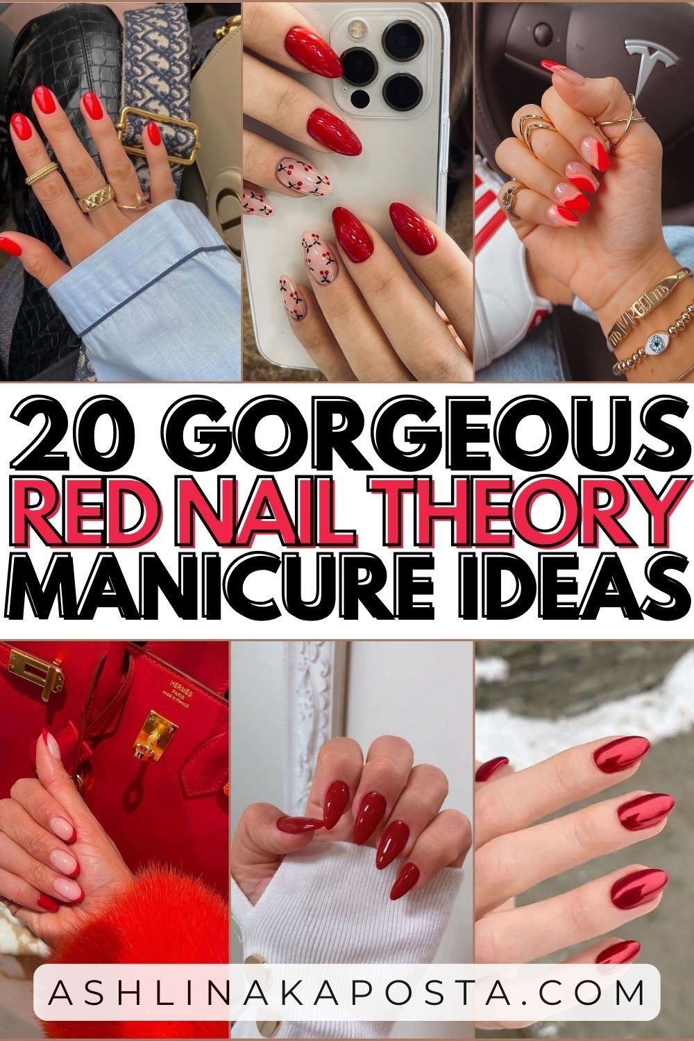 Red nail polish by Beauty Big Bang