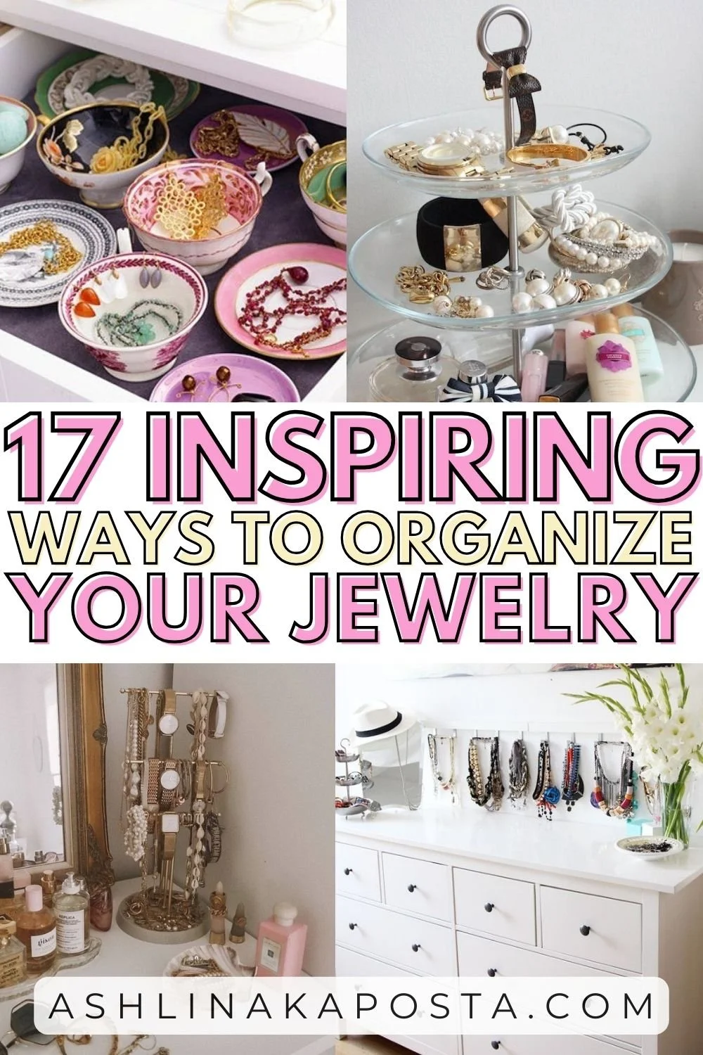 21+ Inspiring Ways to Organize and Display Your Jewelry at home ...