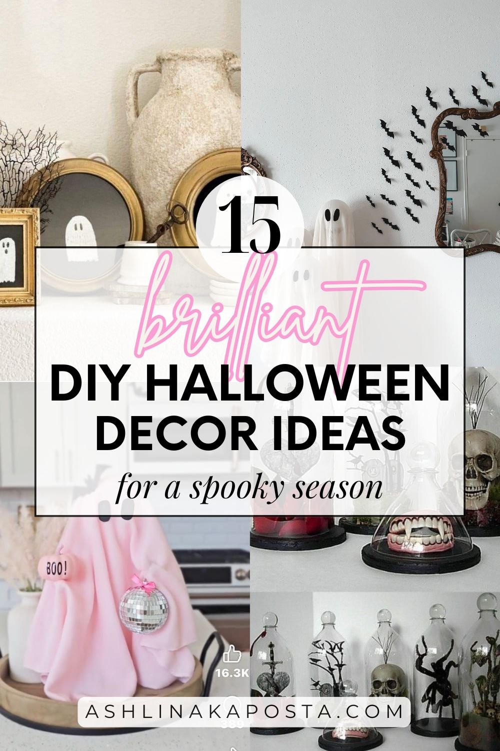 15 Easy and Budget Friendly DIY Halloween Decorating Ideas — ASHLINA ...