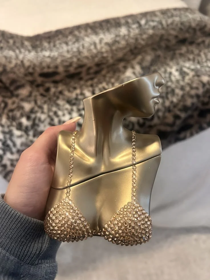 billie eilish perfume bottle bikini