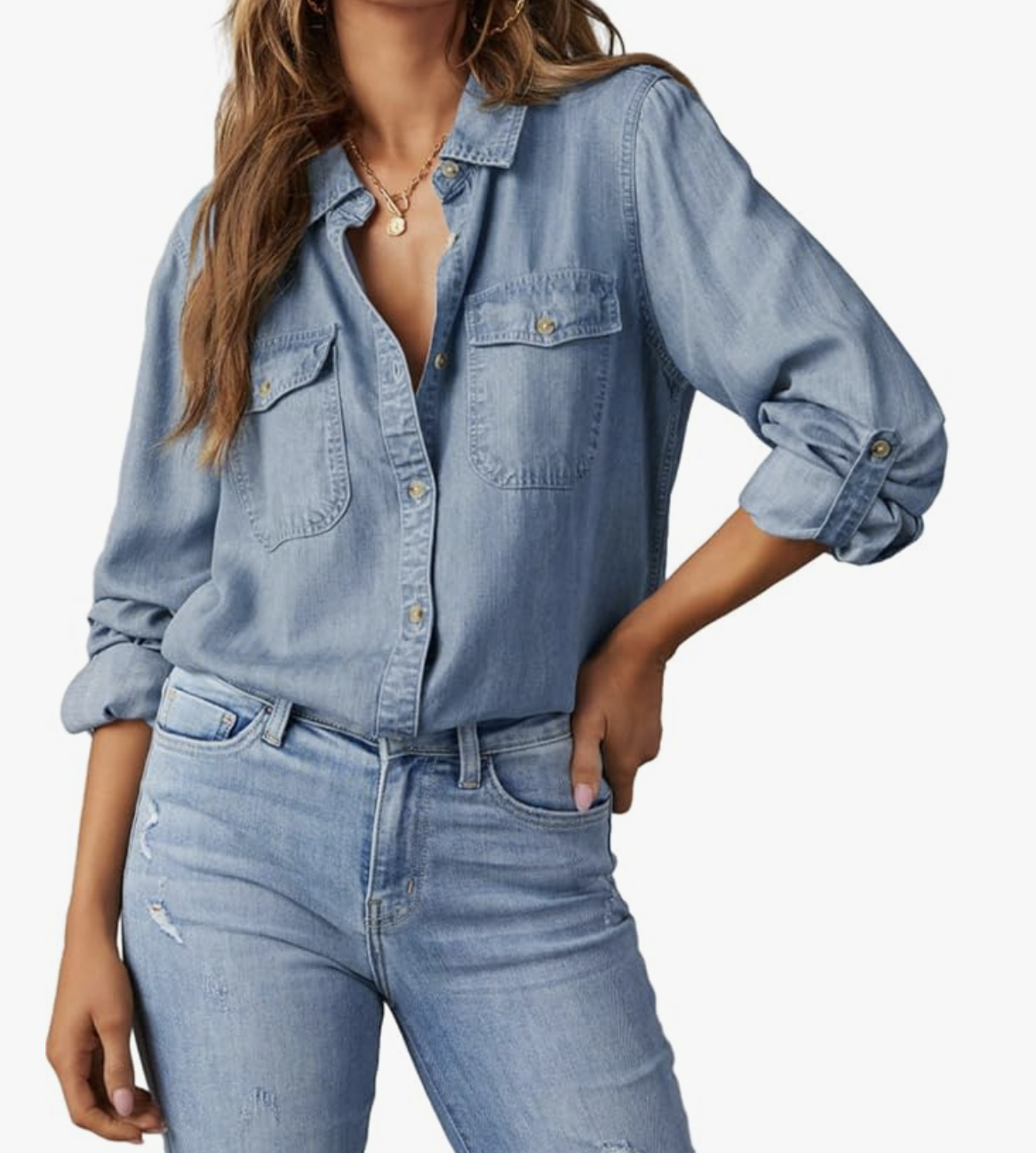 denim chambray shirt