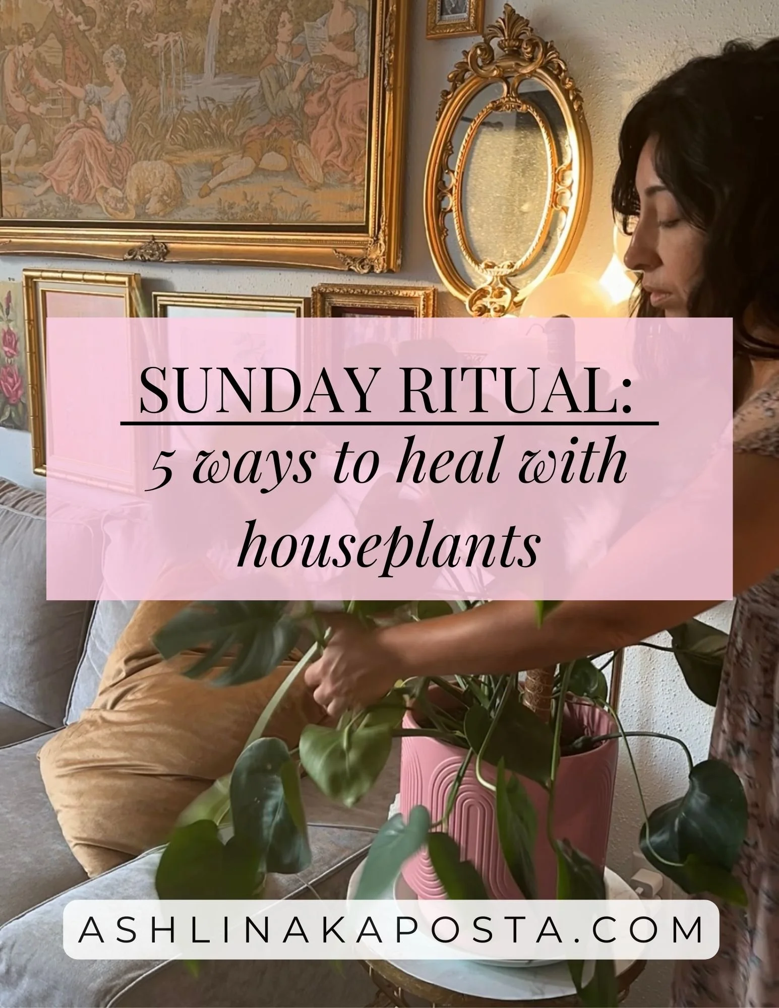 Sunday Wellness Ritual: 5 ways to heal with houseplants — ASHLINA KAPOSTA