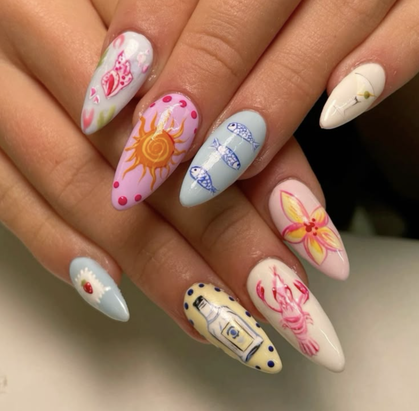 european inspired nails