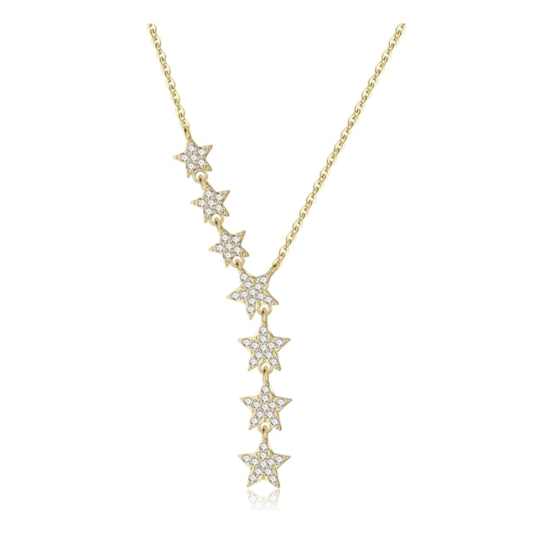 dainty star necklace