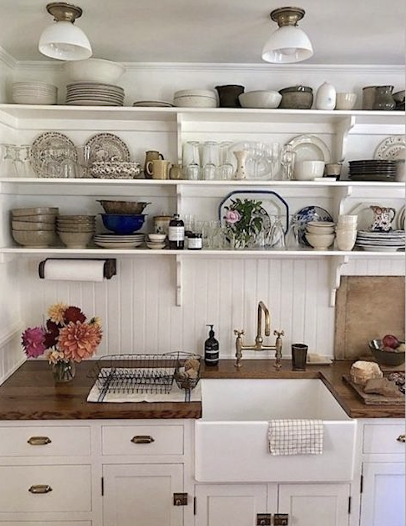 How to Style Open Kitchen Shelving (and Glass Cabinets) for a Beautiful, Clutter-Free Look
