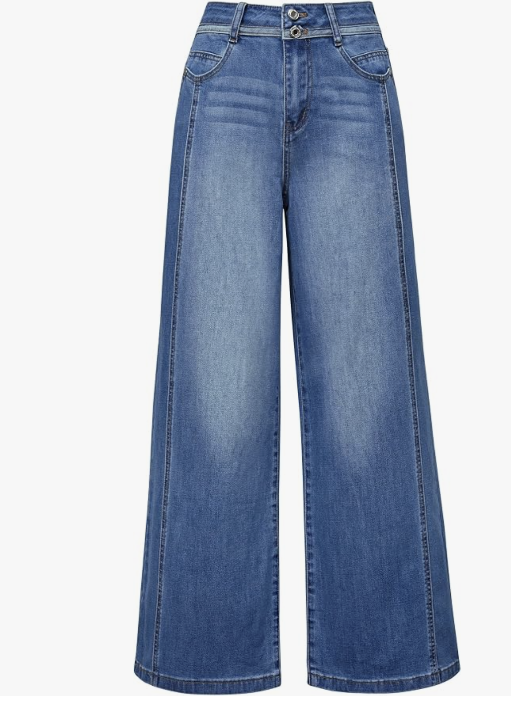 wide leg jeans