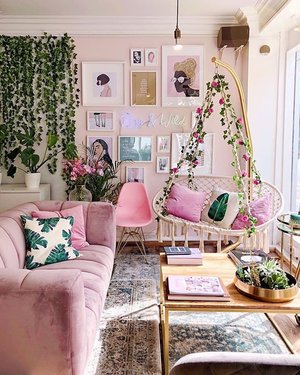 25+ Feminine & Vibrant Colorful Living Room Decorating Ideas that will ...