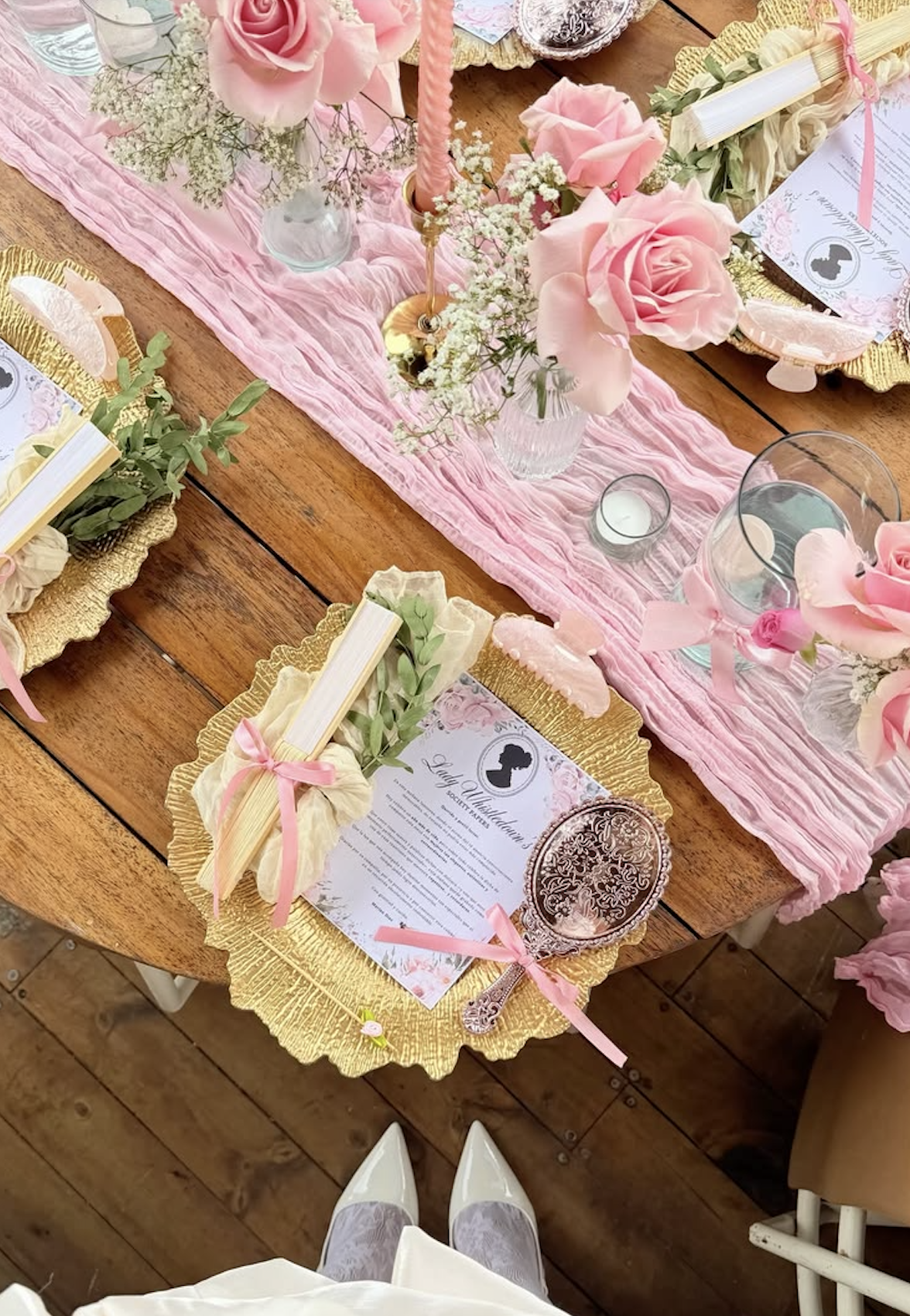 colorful bridgerton party