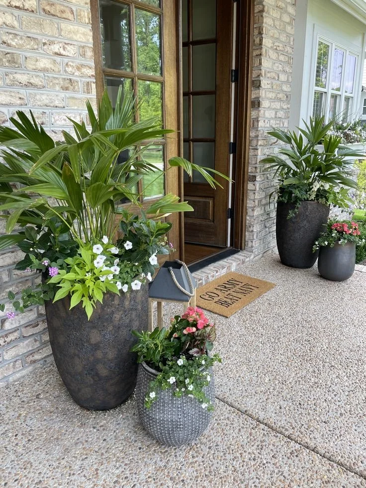 front door planters