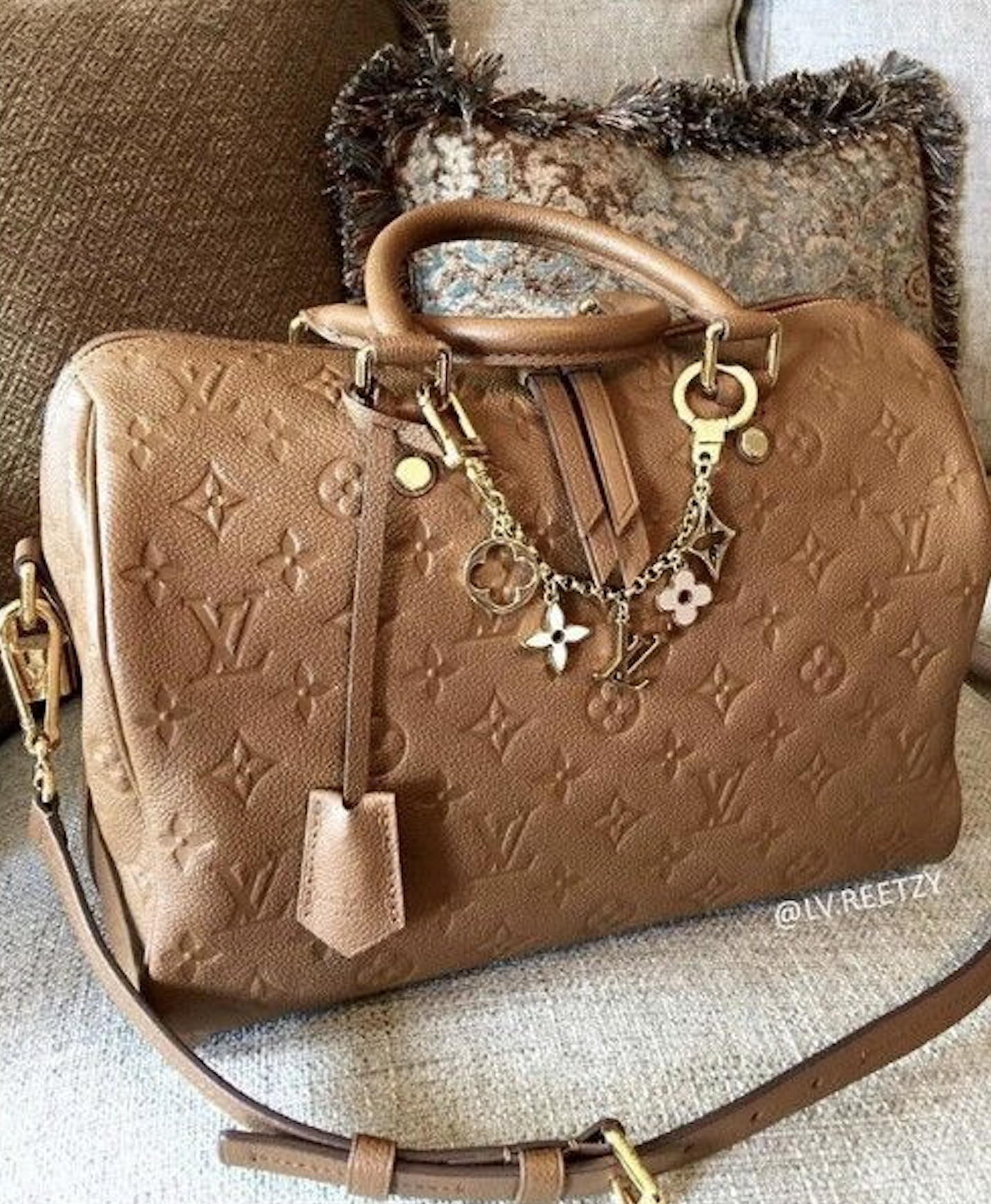 classic LV bag bracelet