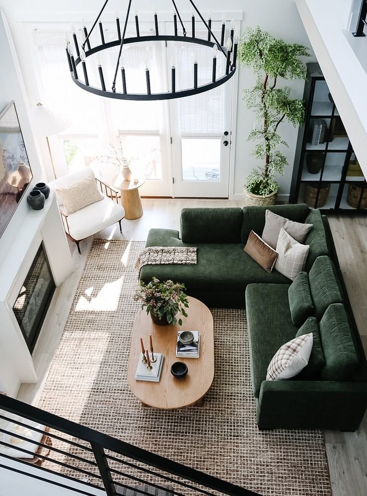 How to Style a Green Sofa: 30+ Elevated Living Room Ideas (2026 Guide ...